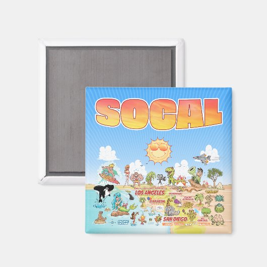 Magnet SoCal (Recto/Verso)