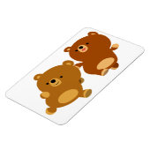 Magnet souple aux épis de caricature facétieux (Côté Gauche)