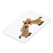 Magnet souple Hyenas Cartoon Big Teethed Cute (Côté Gauche)
