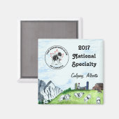 Magnet souvenir 2017 de spécialité (Recto/Verso)