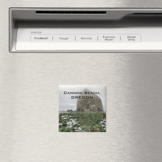 Magnet souvenir : Cannon Beach, OU (In Situ (Lave-vaisselle))