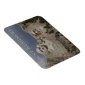 Magnet souvenir du mont Rushmore Dakota du Sud (Côté Droit)