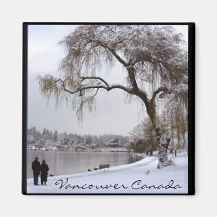 Magnet Souvenir Magnet de Vancouver Boutons et cad