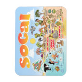 Magnet souvenir SoCal (Vertical)