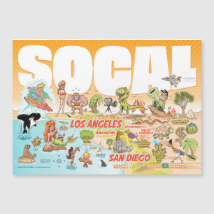 Magnet souvenir SoCal