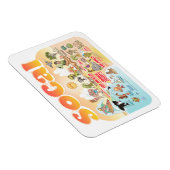 Magnet souvenir SoCal ensoleillé (Côté Droit)