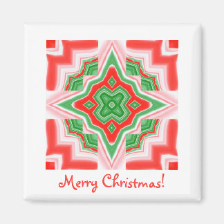 Magnet Square - kerstster Magneet