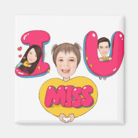 Magnet - Square Magneet (Voorkant)