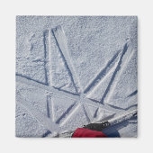 Magnet Star Ski (Devant)