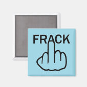 Magnet Stop Fracking Magneet (Voorkant / Achterkant)