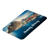 Magnet stylisé de Hamnøy Norvège (Côté Gauche)