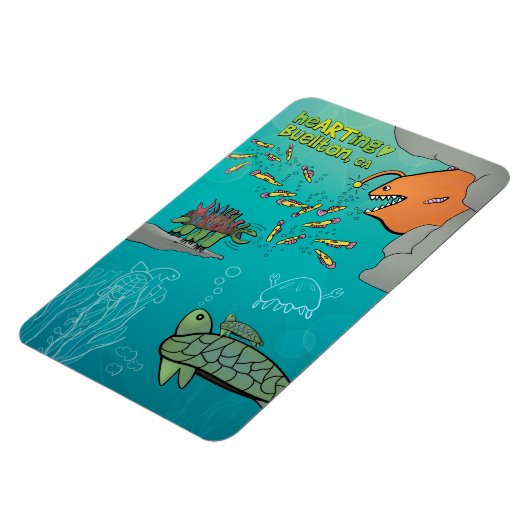 Magnet - Surprise ! - Buellton.Art (Côté Gauche)