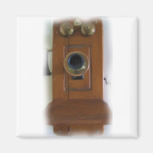 Magnet téléphonique vintage (Devant)