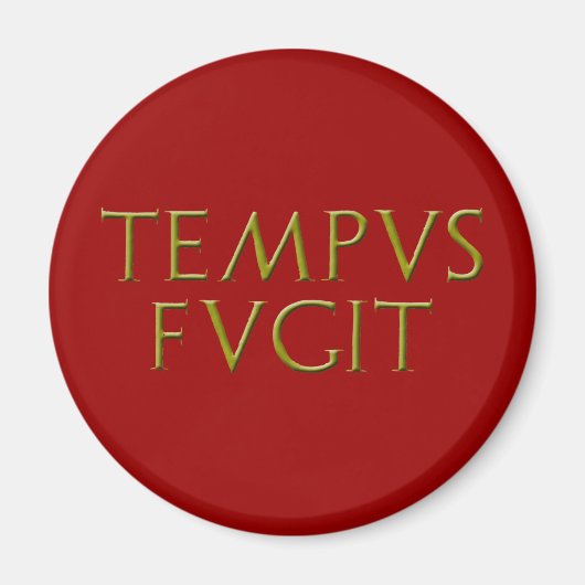 Magnet Tempus Fugit (Devant)