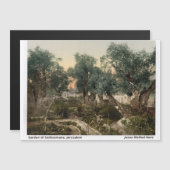 Magnet Terre Sainte : Jardin de Gethesmane (Devant / Derrière)