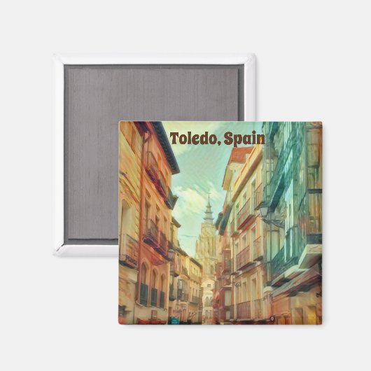 Magnet Toledo Espagne (Recto/Verso)