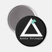 Magnet triangulaire aigu (Recto/Verso)