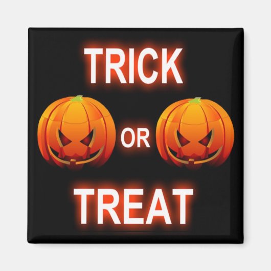 Magnet Trick or treat Pumpkins Magneet (Voorkant)
