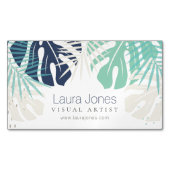 MAGNET Tropical Jungle Feuille Vector Illustration (devant)