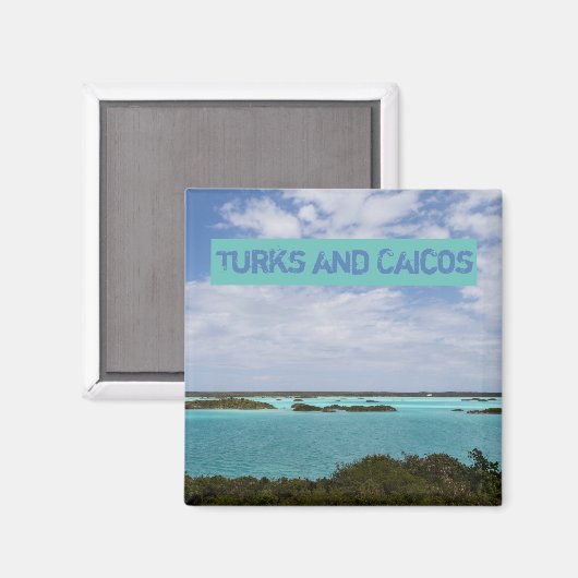 Magnet Turks and Caicos (Recto/Verso)