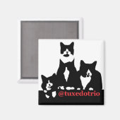 Magnet TuxedoTrio (Recto/Verso)