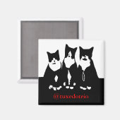 Magnet TuxedoTrio original (Recto/Verso)