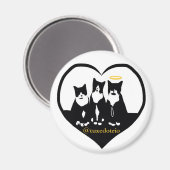 Magnet TuxedoTrio original (Recto/Verso)