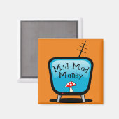 Magnet TV atomique (Recto/Verso)