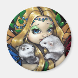 Magnet "Two Fae Ferret" Magneet