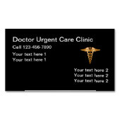 Magnet urgent Médicale d'affaires de clinique de (devant)