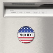 Magnet USA customisé (In Situ (Lave-vaisselle))