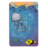 Magnet - Vagues de gelée - Buellton.Art (Vertical)