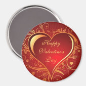 MAGNET - VALENTINES DAME DÉCOR - RÉFRIGÉRATEUR - C (Recto/Verso)