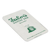 Magnet van het Koffiebalkmenu van Falor Magneet (Rechterzijde)