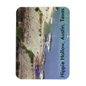 Magnet van Hippie Hollow, Austin Texas Magneet (Verticaal)