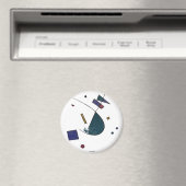 Magnet Verdi Abstrait (In Situ (Lave-vaisselle))
