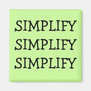 MAGNET VEREENVOUDIGEN MAGNEET