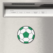 Magnet vert balle de football (In Situ (Lave-vaisselle))