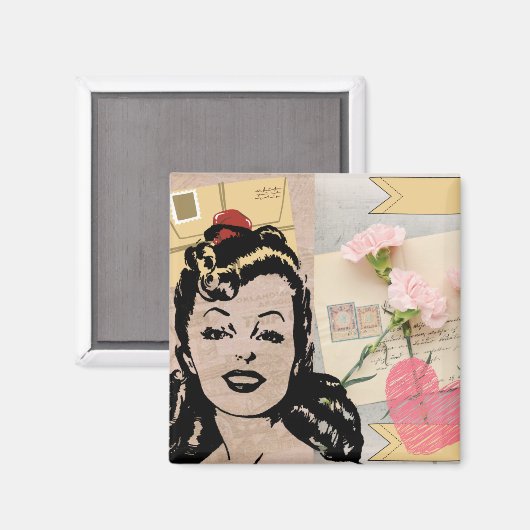 Magnet vintage (Recto/Verso)