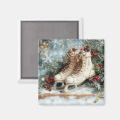 Magnet Vintage de Noël (Recto/Verso)