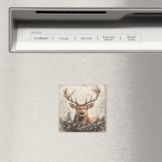 Magnet Vintage de Noël (In Situ (Lave-vaisselle))