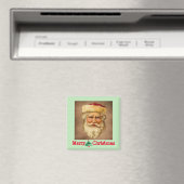 Magnet Vintage du Père Noël (In Situ (Lave-vaisselle))