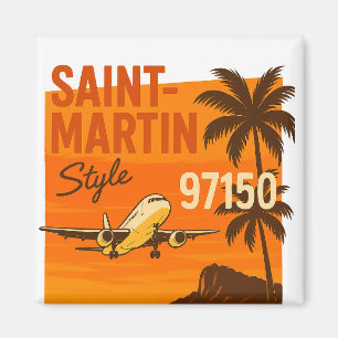 Magnet vintage Saint-Martin SXM 97150