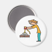 Magnet Vissen Magnet Magneet (Voorkant / Achterkant)