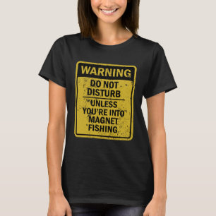 Magnet Vist Joke Meme voor mannen vrouwen T-shirt