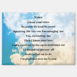 Magnet; 'Voice" Magneet