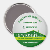 Magnet voor handyman magneet (Voorkant / Achterkant)