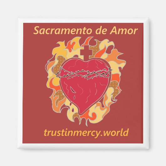 Magnet voor Sacramento de Amor Magneet (Voorkant)