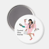 Magnet WAHM Ohio Central (Recto/Verso)