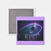 Magnet - WEEP faisant écho à la condition humaine (Recto/Verso)